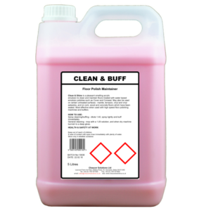 CLEAN & BUFF FLOOR POLISH MAINTAINER – 5 litres – Chaucer Solutions