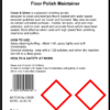 CLEAN & BUFF FLOOR POLISH MAINTAINER - 5 litres - Image 2